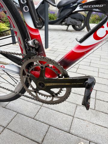 Used Colnago Custom Campagnolo Record 2008 Road & Gravel, Black — image 3 of 5