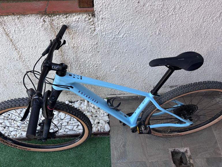 Gebrauchtes ROCKRIDER Custom SRAM NX 2024 Mountainbike, Blau — Bild 10 von 10
