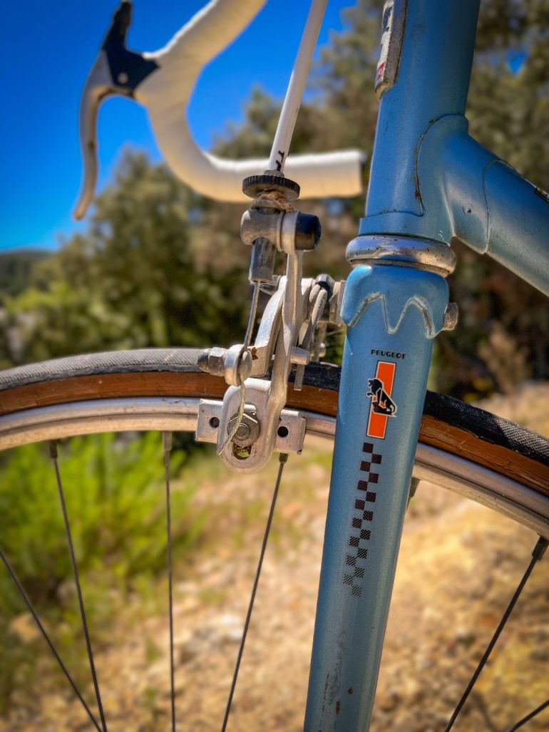 Gebrauchtes Peugeot Velo Simplex Vintage 1980 Road & Gravel, Blau — Bild 6 von 8