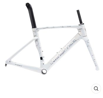 WINSPACE T1550 2 Gen Frameset 2025 Road & Gravel usato, Bianco — immagine 8 di 9