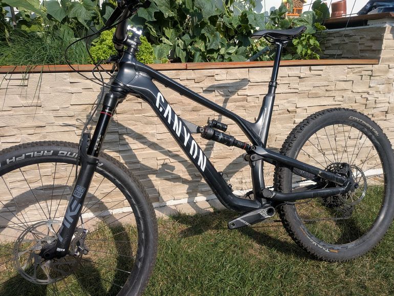 Gebrauchtes Canyon Spectral 5 2021 2021 Mountainbike, Schwarz, 27.5 — Bild 12 von 15