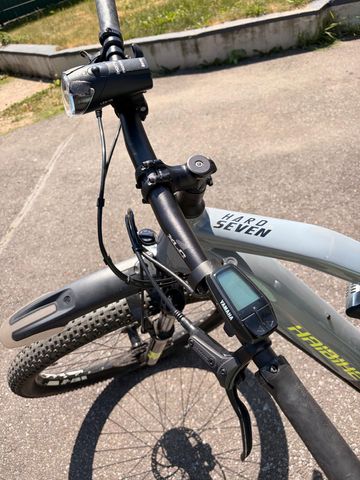 Haibike HardSeven 6 2022 2022 Mountainbike de segunda mano, Gris claro — imagen 5 de 6