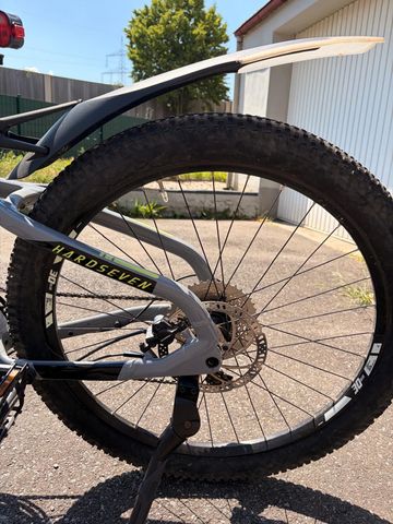 Haibike HardSeven 6 2022 2022 Mountainbike de segunda mano, Gris claro — imagen 3 de 6