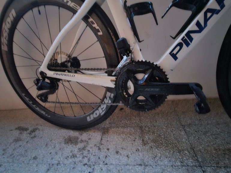 Used Pinarello Custom Shimano 105 Di2 2025 Road & Gravel, White — image 2 of 5