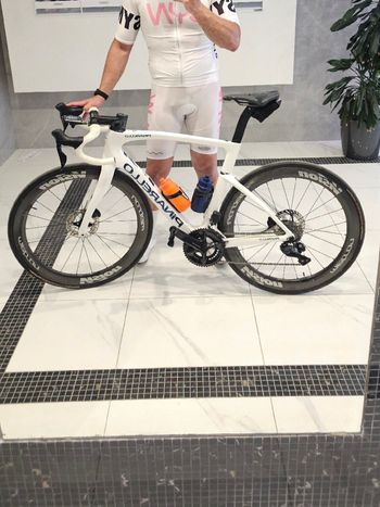 Used Pinarello Custom Shimano 105 Di2 2025 Road & Gravel, White — image 4 of 5