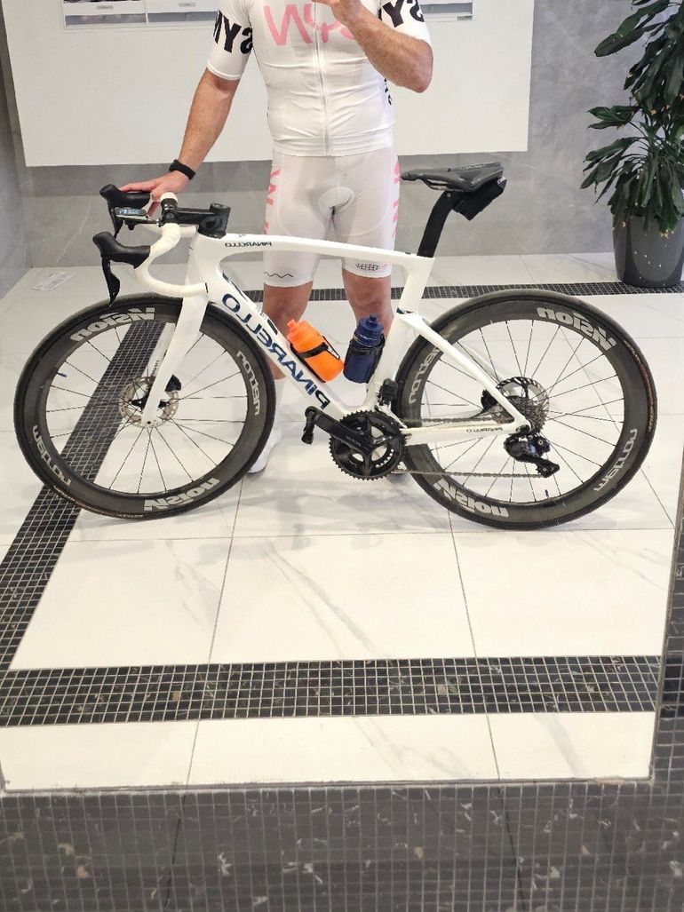 Used Pinarello Custom Shimano 105 Di2 2025 Road & Gravel, White — image 4 of 5