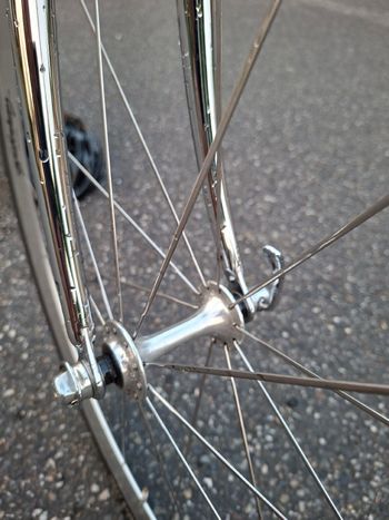 Francesco Moser Custom Campagnolo Record 1990 Road & Gravel usato, Bianco — immagine 4 di 19