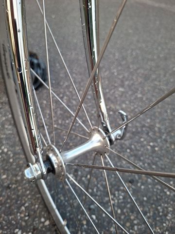 Używany Francesco Moser Custom Campagnolo Record 1990 Road & Gravel — zdjęcie 4 z 19