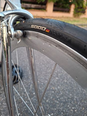 Francesco Moser Custom Campagnolo Record 1990 Road & Gravel usato, Bianco — immagine 3 di 19
