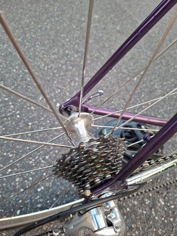 Używany Francesco Moser Custom Campagnolo Record 1990 Road & Gravel — zdjęcie 14 z 19