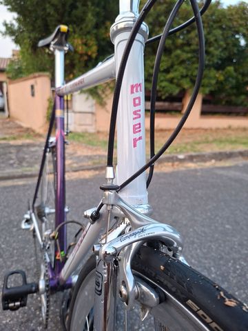 Używany Francesco Moser Custom Campagnolo Record 1990 Road & Gravel — zdjęcie 5 z 19