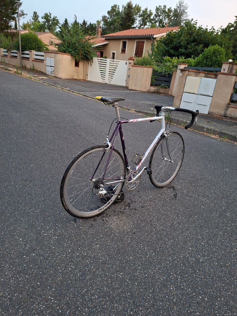 Francesco Moser Custom Campagnolo Record 1990 Road & Gravel usato, Bianco — immagine 2 di 19
