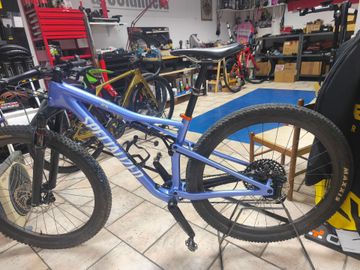 Used Specialized Stumpjumper EVO SRAM X0 2020 Mountainbike, Blue — image 7 of 11