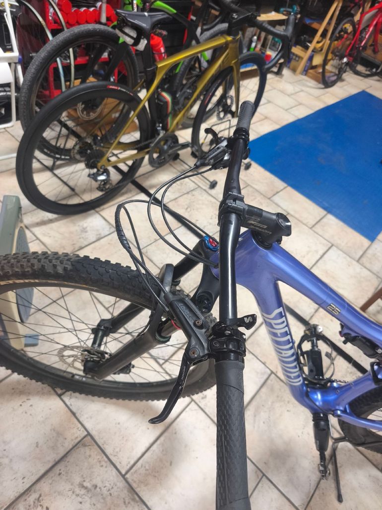 Gebrauchtes Specialized Stumpjumper EVO SRAM X0 2020 Mountainbike, Blau — Bild 8 von 11