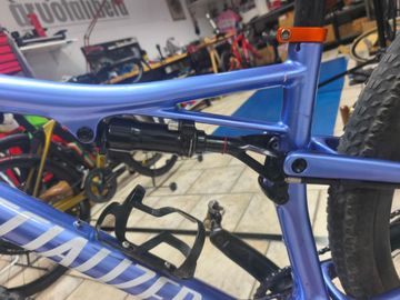Used Specialized Stumpjumper EVO SRAM X0 2020 Mountainbike, Blue — image 10 of 11