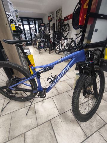 Used Specialized Stumpjumper EVO SRAM X0 2020 Mountainbike, Blue — image 5 of 11