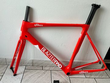 Gebrauchtes Qbikes Custom Frameset 2019 Road & Gravel, Rot — Bild 6 von 18