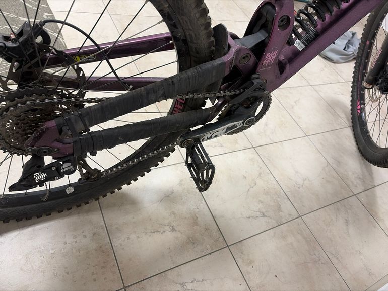 Gebrauchtes Bergamont Straitline SRAM X5 2018 2018 Mountainbike, Violett, 27.5 — Bild 3 von 3