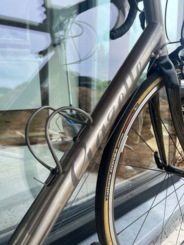 Used Gazelle titanium Custom Shimano 105 2014 Road & Gravel, Light Gray — image 3 of 12