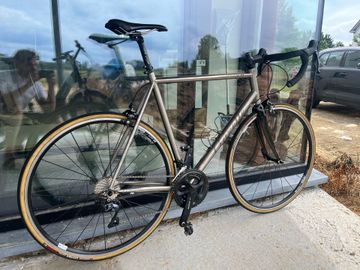 Used Gazelle titanium Custom Shimano 105 2014 Road & Gravel, Light Gray — image 12 of 12