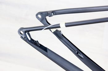 Used Canyon Exceed CF SL Frame Frameset 2021 Mountainbike, Light Gray — image 4 of 9