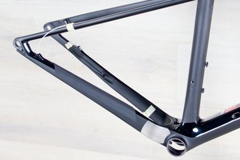 Used Canyon Exceed CF SL Frame Frameset 2021 Mountainbike, Light Gray — image 2 of 9