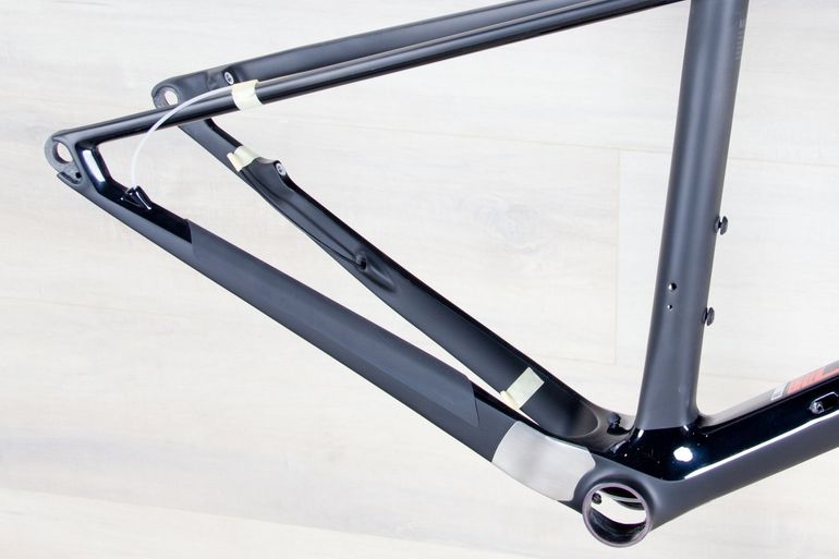 Used Canyon Exceed CF SL Frame Frameset 2021 Mountainbike, Light Gray — image 2 of 9
