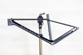 Used Canyon Exceed CF SL Frame Frameset 2021 Mountainbike, Light Gray — image 6 of 9