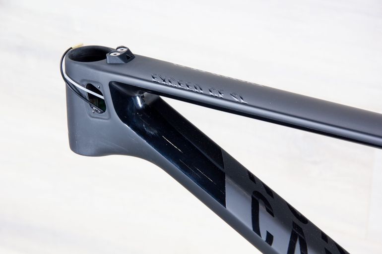 Used Canyon Exceed CF SL Frame Frameset 2021 Mountainbike, Light Gray — image 9 of 9