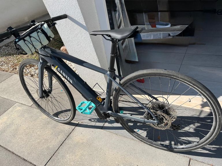 Gebrauchtes Canyon Roadlite:ON 6 2021 2021 Urban, Hellgrau — Bild 3 von 9