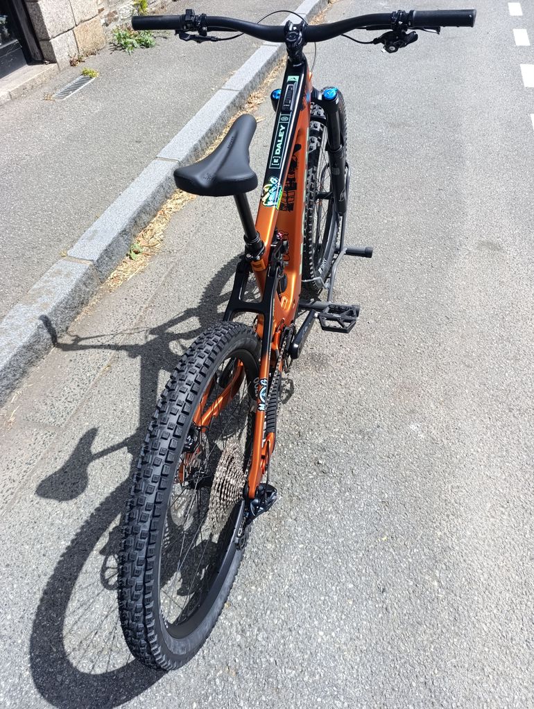 Gebrauchtes Haro eDaley Carbon 2 2026 2026 Mountainbike, Orange, 27.5 — Bild 5 von 6