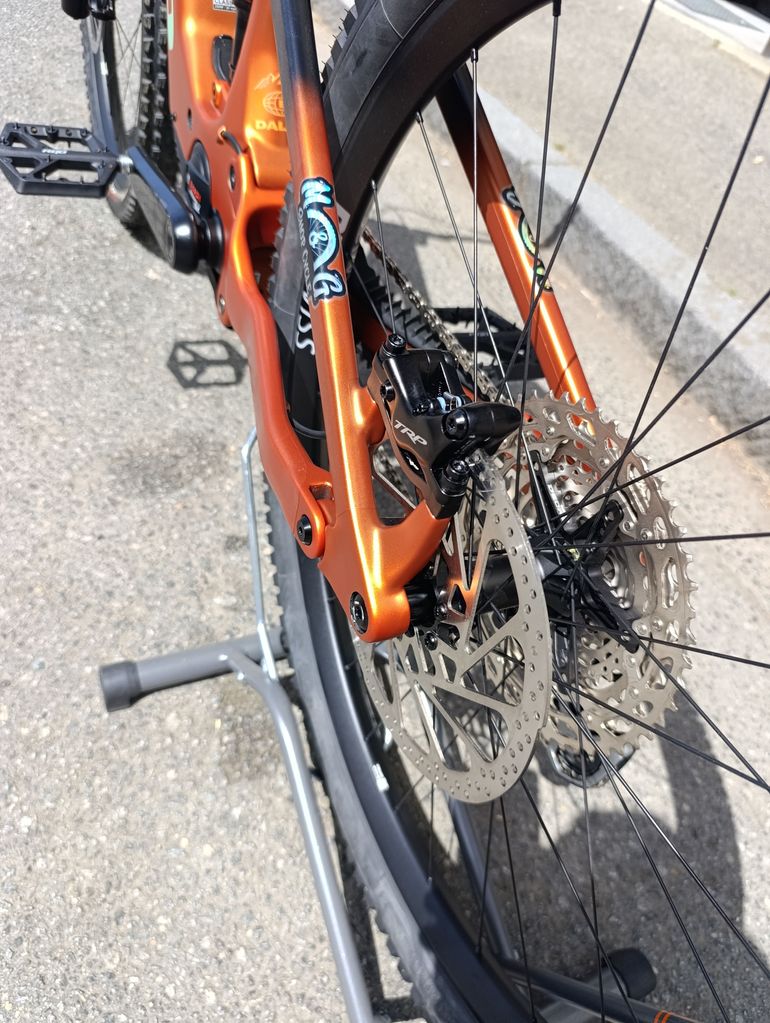Gebrauchtes Haro eDaley Carbon 2 2026 2026 Mountainbike, Orange, 27.5 — Bild 6 von 6