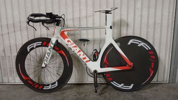 Gebrauchtes Giant Trinity Composite 1 2014 Frameset 2014 Road & Gravel, Weiß — Bild 2 von 4