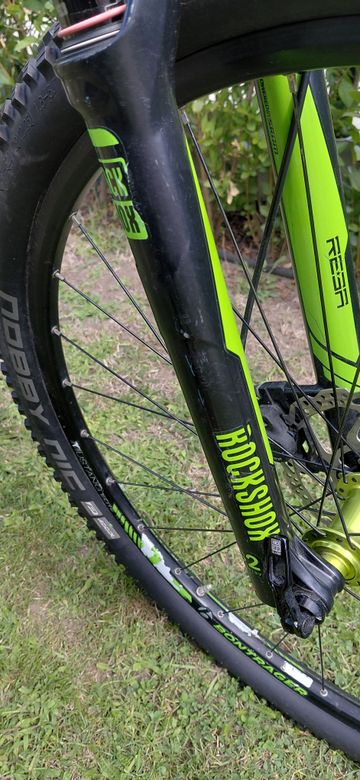 Used Trek Superfly SRAM X9 2015 Mountainbike, Green — image 4 of 12