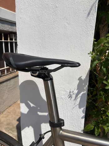 Used Carraro Custom Campagnolo Super Record 2009 Road & Gravel, Light Gray — image 11 of 15