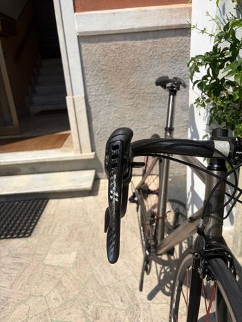 Used Carraro Custom Campagnolo Super Record 2009 Road & Gravel, Light Gray — image 8 of 15