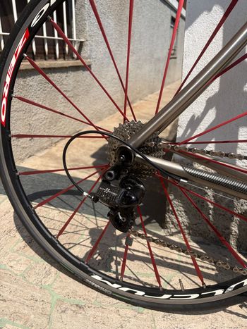 Used Carraro Custom Campagnolo Super Record 2009 Road & Gravel, Light Gray — image 4 of 15