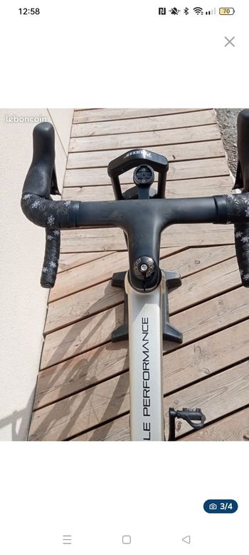 Used Adris Custom Shimano 105 Di2 2024 Road & Gravel, Light Gray — image 4 of 4