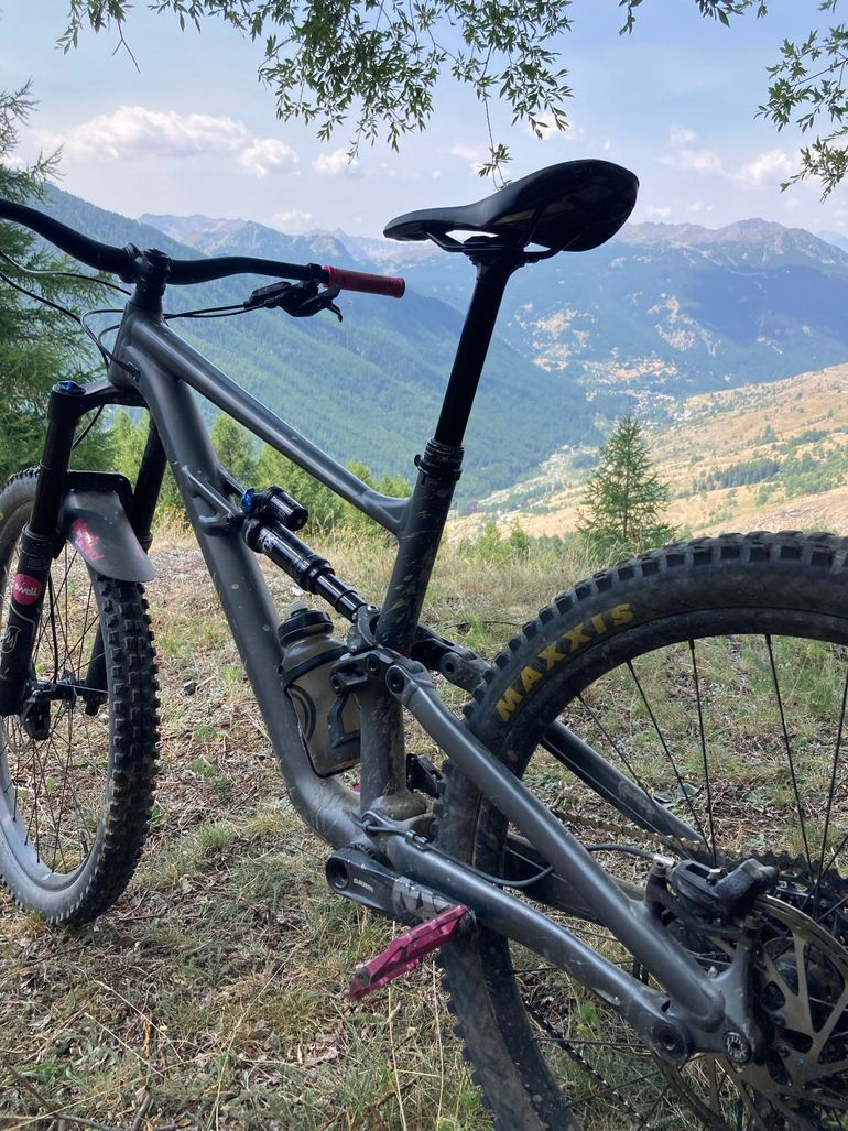 Specialized Status 160 2021 2021 Mountainbike usato, Grigio chiaro — immagine 5 di 5