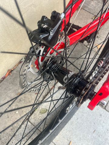 Used Alaudark Custom Shimano Dura Ace Di2 2026 Mountainbike, Red — image 4 of 5