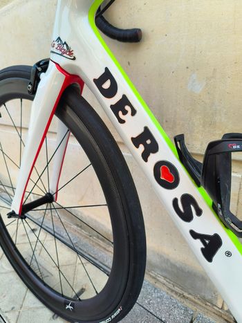 Used De Rosa SK FSA K-Force 2016 Road & Gravel, White — image 11 of 23