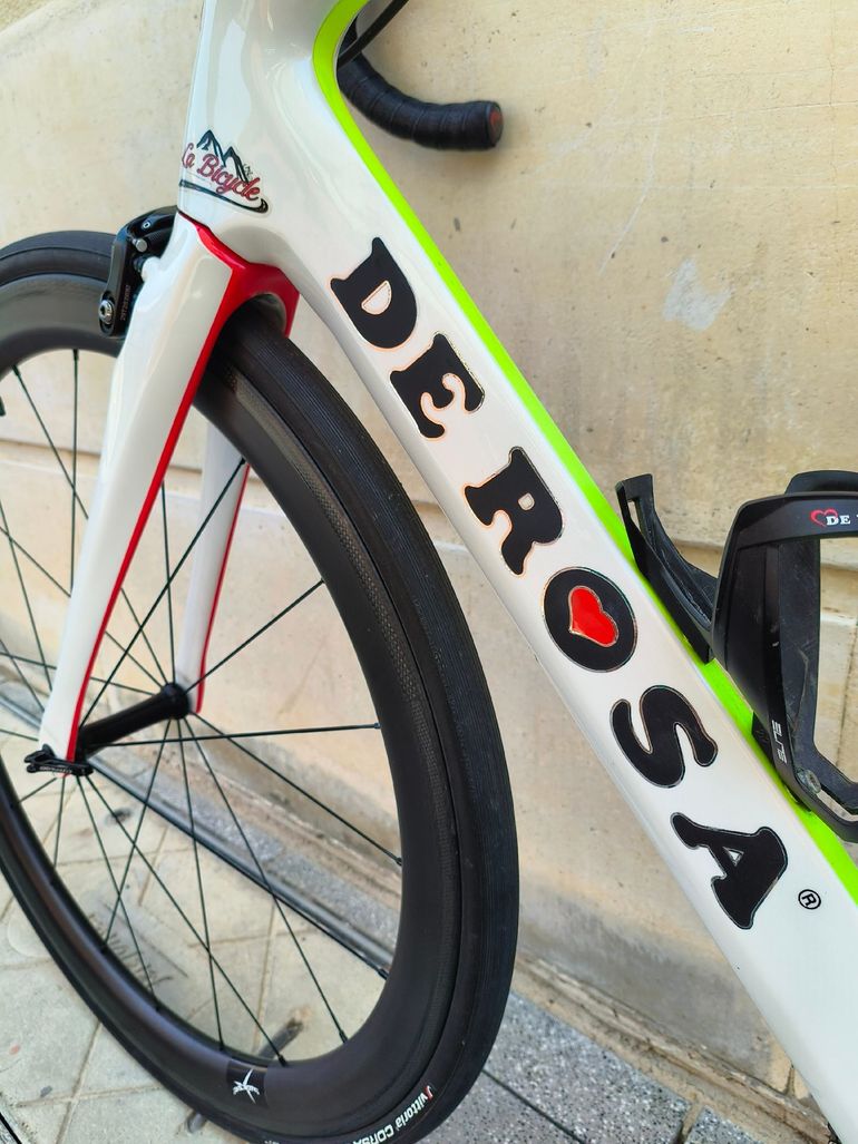 Used De Rosa SK FSA K-Force 2016 Road & Gravel, White — image 2 of 23