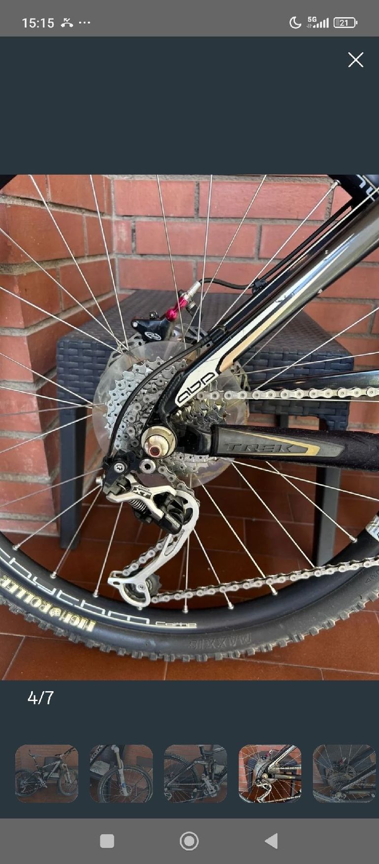 Gebrauchtes Trek Fuel EX 8 2010 2010 Mountainbike, Schwarz, 26 — Bild 3 von 6