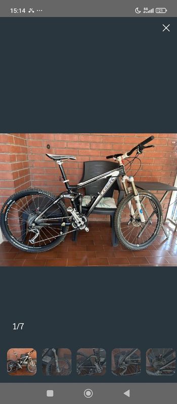 Gebrauchtes Trek Fuel EX 8 2010 2010 Mountainbike, Schwarz, 26 — Bild 4 von 6