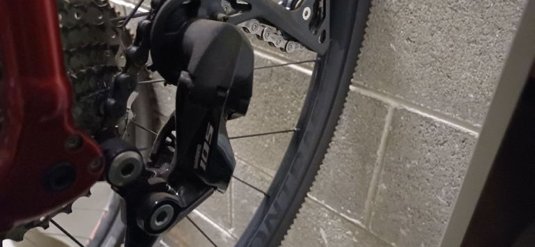 Gebrauchtes Trek Domane+ ALR 2022 2022 Road & Gravel, Rot — Bild 3 von 10