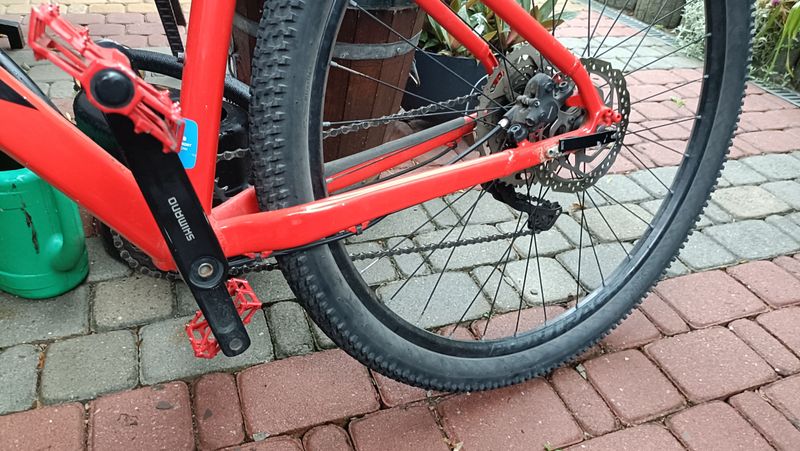 Used Trek Marlin 7 2021 2021 Mountainbike, Red, 27.5, 29 — image 2 of 6