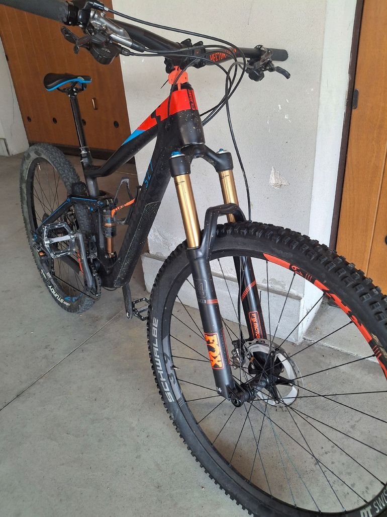 Used Cube stereo Custom Shimano XTR 2017 Mountainbike, Black — image 9 of 10