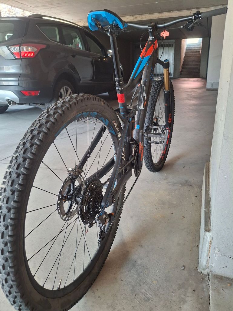 Used Cube stereo Custom Shimano XTR 2017 Mountainbike, Black — image 6 of 10