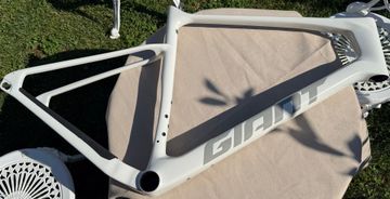 Used Giant Revolt Advanced 0 2026 Frameset 2026 Road & Gravel, White — image 1 of 11
