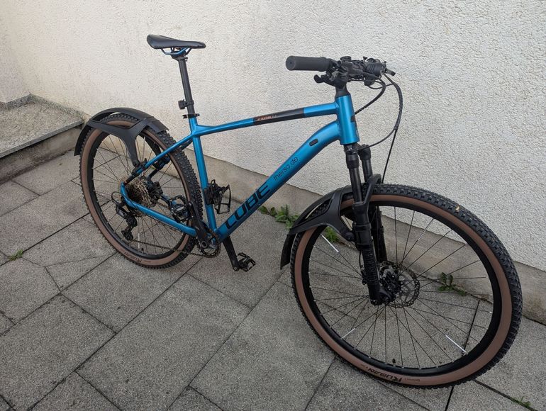 CUBE ATTENTION, SLX 2025 2025 Mountainbike usato, Blu — immagine 3 di 5